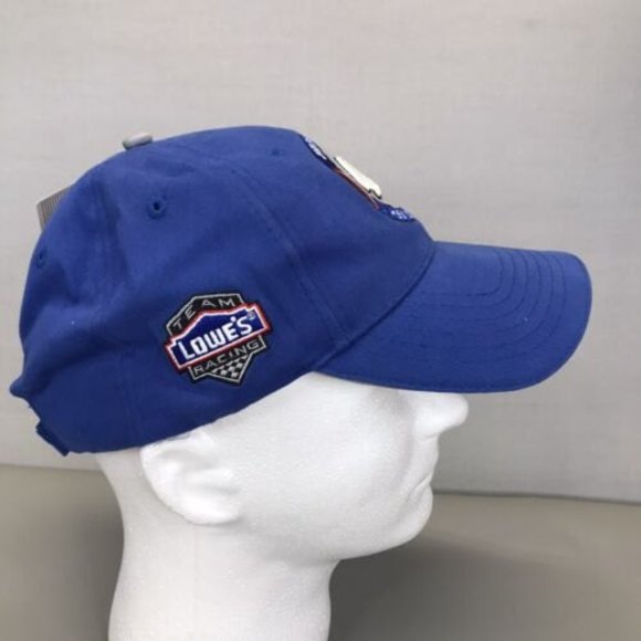 Jimmie Johnson #48 NASCAR Sprint Cup Series 5x Champion Lowes Hat Autographed - Picture 9 of 12